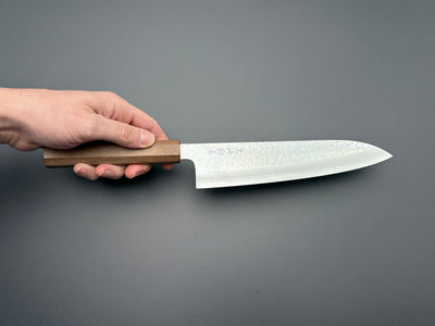 Makoto Kurosaki VG7 Damascus Tsuchime Gyuto 210mm