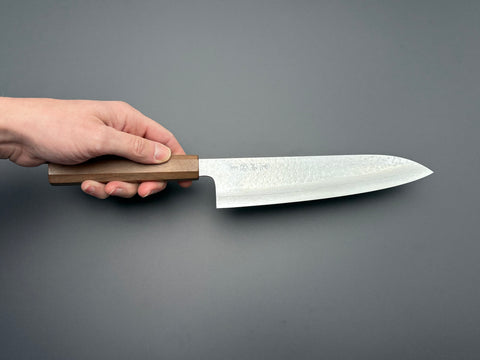 Makoto Kurosaki VG7 Damascus Tsuchime Gyuto 210mm