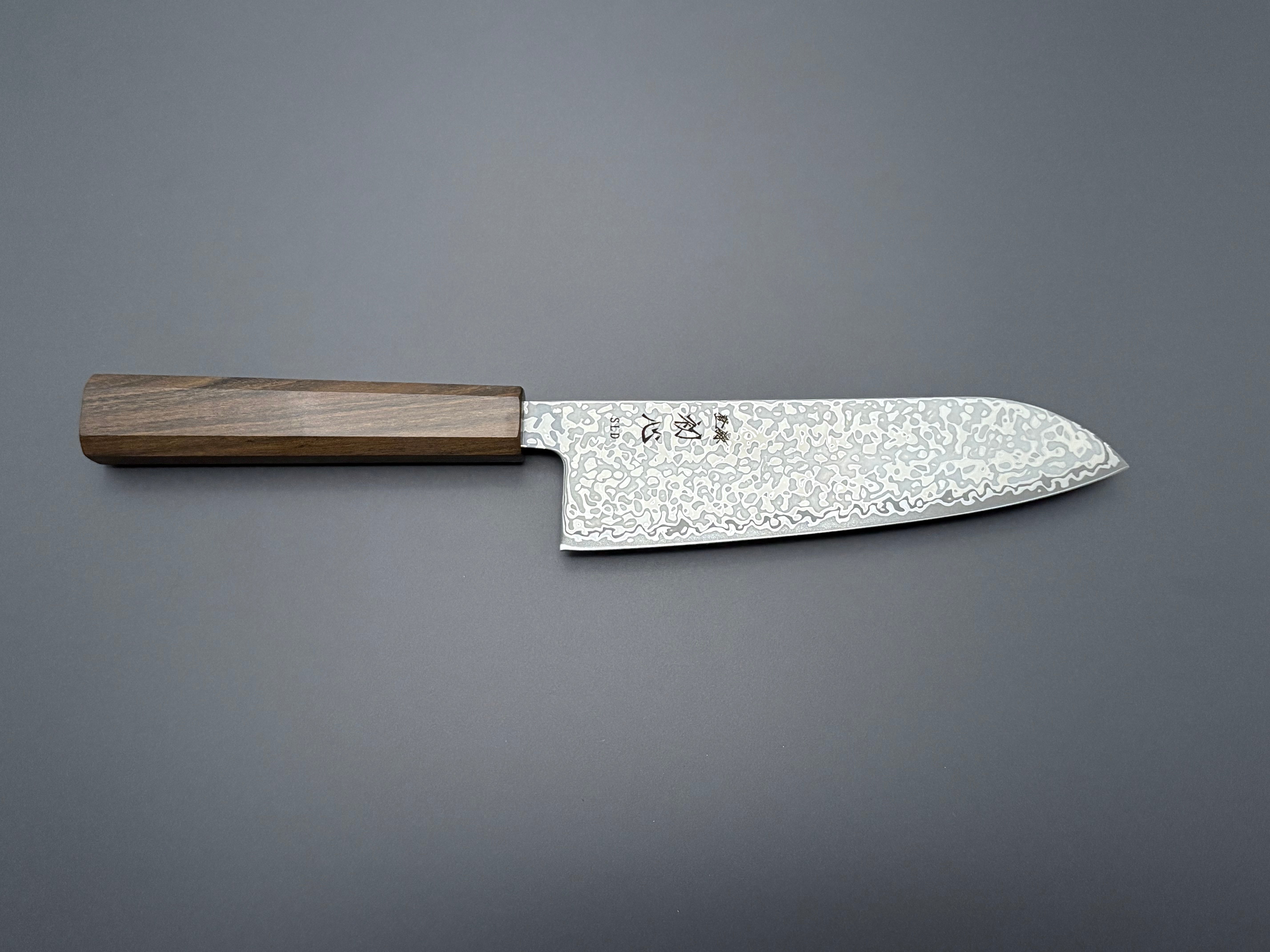 Hatsukokoro Hikari SLD Kurozome Damascus Santoku