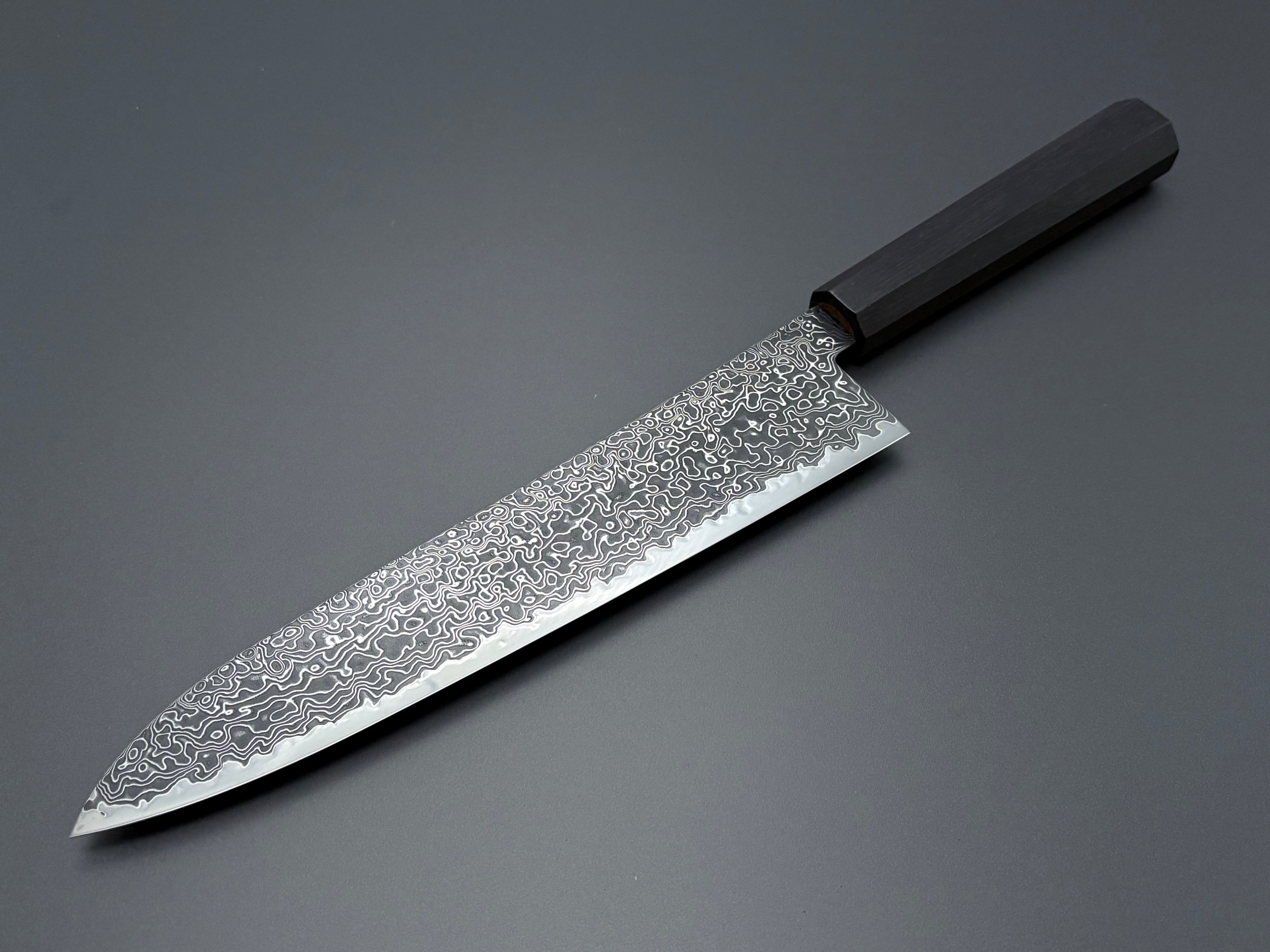 Hatsukokoro Ryuhyo SG2 Damascus Gyuto 240mm