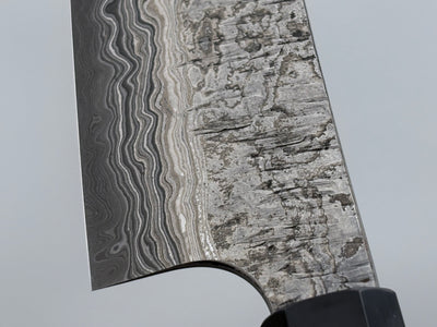 Hatsukokoro Coreless Blue #2 / White #2 Damascus Gyuto 210mm