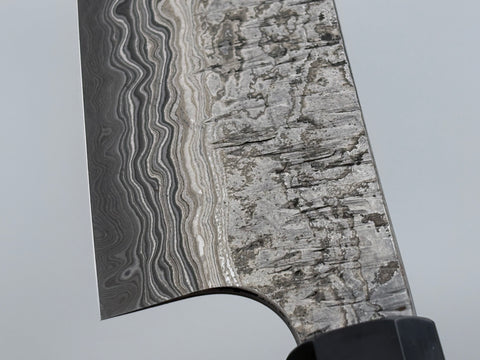 Hatsukokoro Coreless Blue #2 / White #2 Damascus Gyuto 210mm