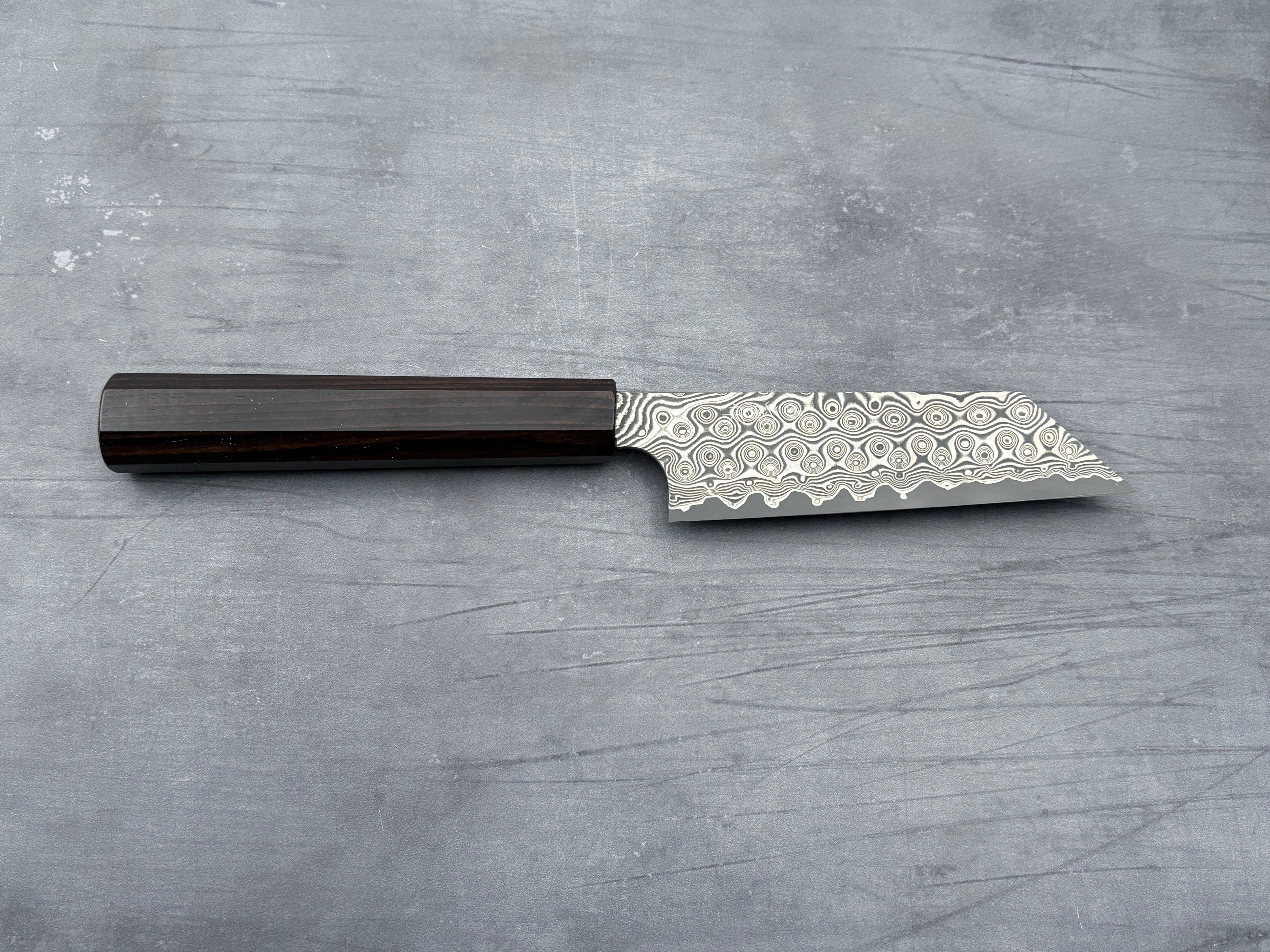 Nigara Hamono SG2 Damascus Kiritsuke Petty 120mm