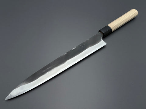 Naoki Mazaki White #2 Kurouchi Sujihiki 300mm