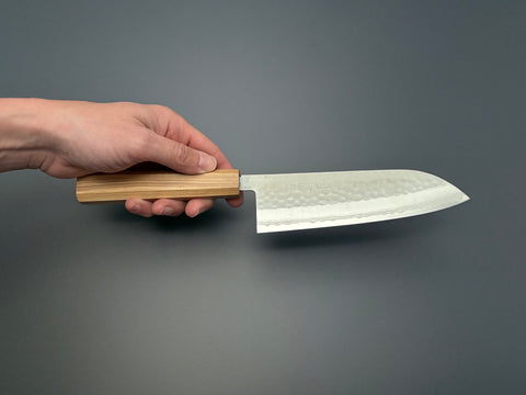 Masutani Hamono VG10 Kokuryu Tsuchime Santoku