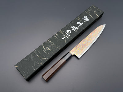 Hatsukokoro Hinotori V-Toku2 Rainbow Damascus Gyuto 210mm