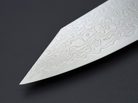 Hatsukokoro Ryuhyo SG2 Mirror Damascus Kiritsuke Gyuto 210mm