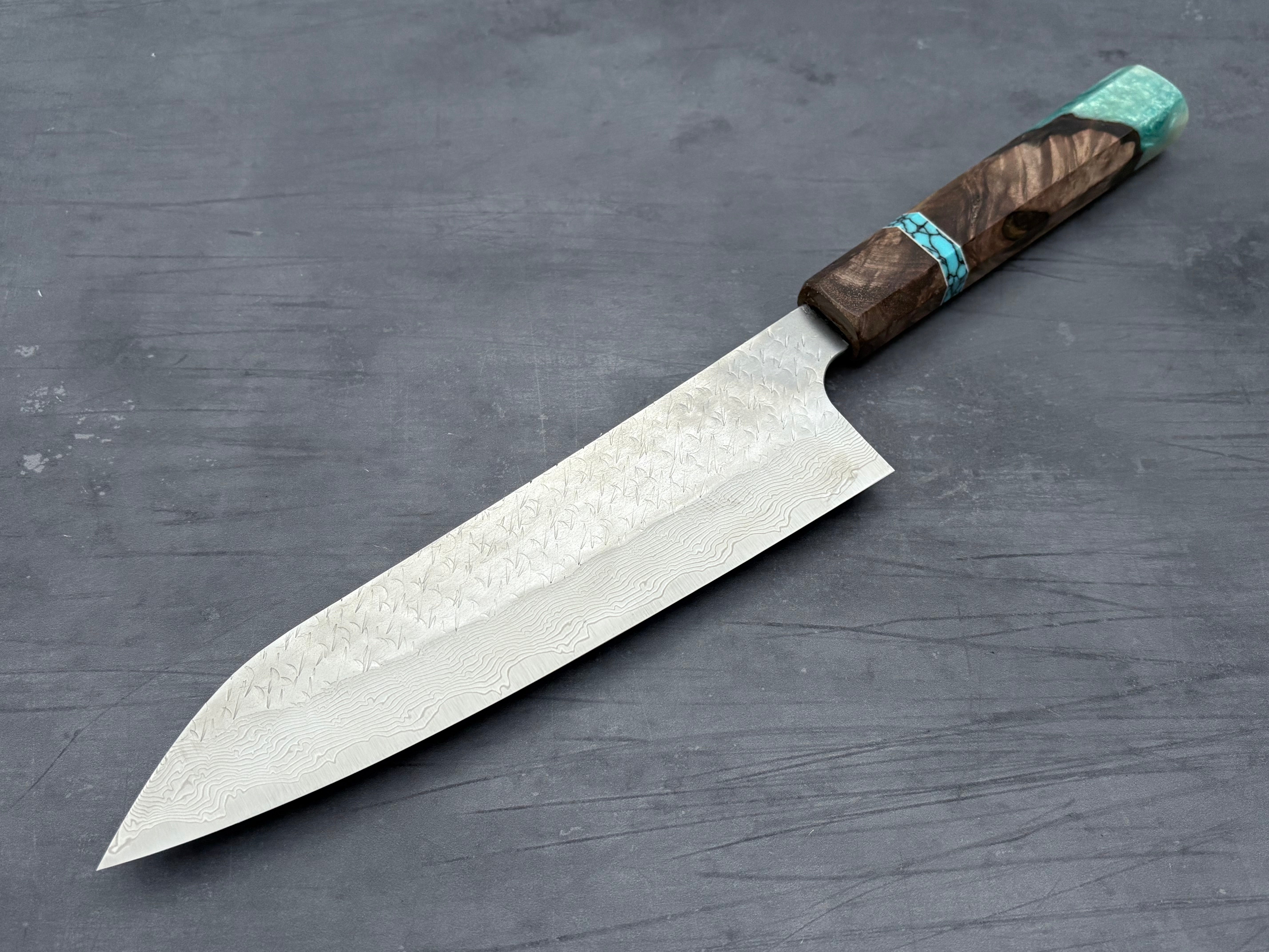 Nigara Hamono SG STRIX Damascus Gyuto 210mm x Letshandlethis