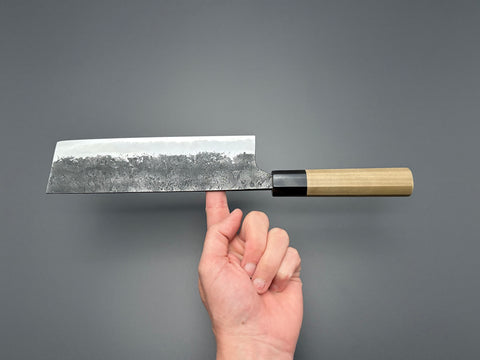 Naoki Mazaki White #2 Kurouchi Nashiji Nakiri