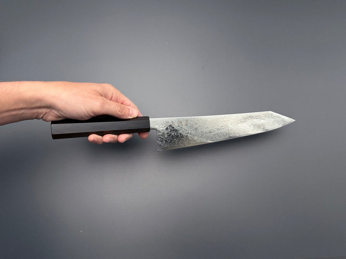 Hatsukokoro Ryuhyo SG2 Mirror Damascus Kiritsuke Gyuto 240mm