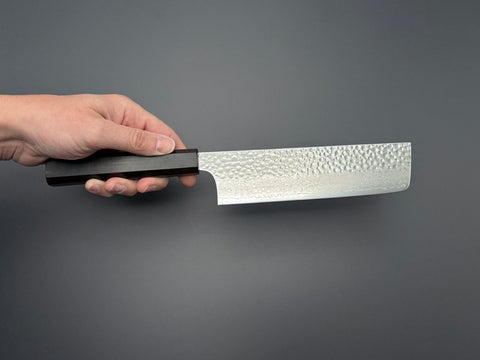 Hatsukokoro VG10 Damascus Tsuchime Nakiri