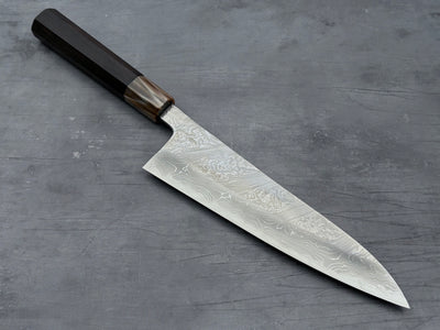 Masuda Yoshihide White #1 Twisted Damascus Gyuto 240mm