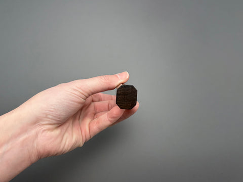 Octagonal Walnut handle