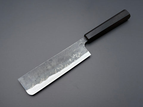 Hatsukokoro Kurogane Blue #2 Nakiri 165mm