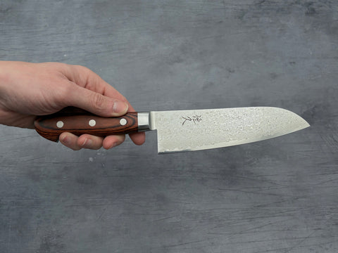 Tsunehisa ZA18 Damascus Santoku