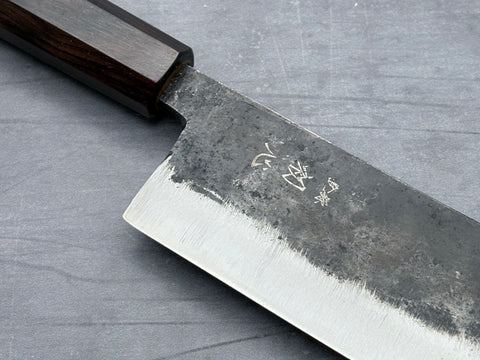 Hatsukokoro Kurogane Blue #2 Nakiri 120mm