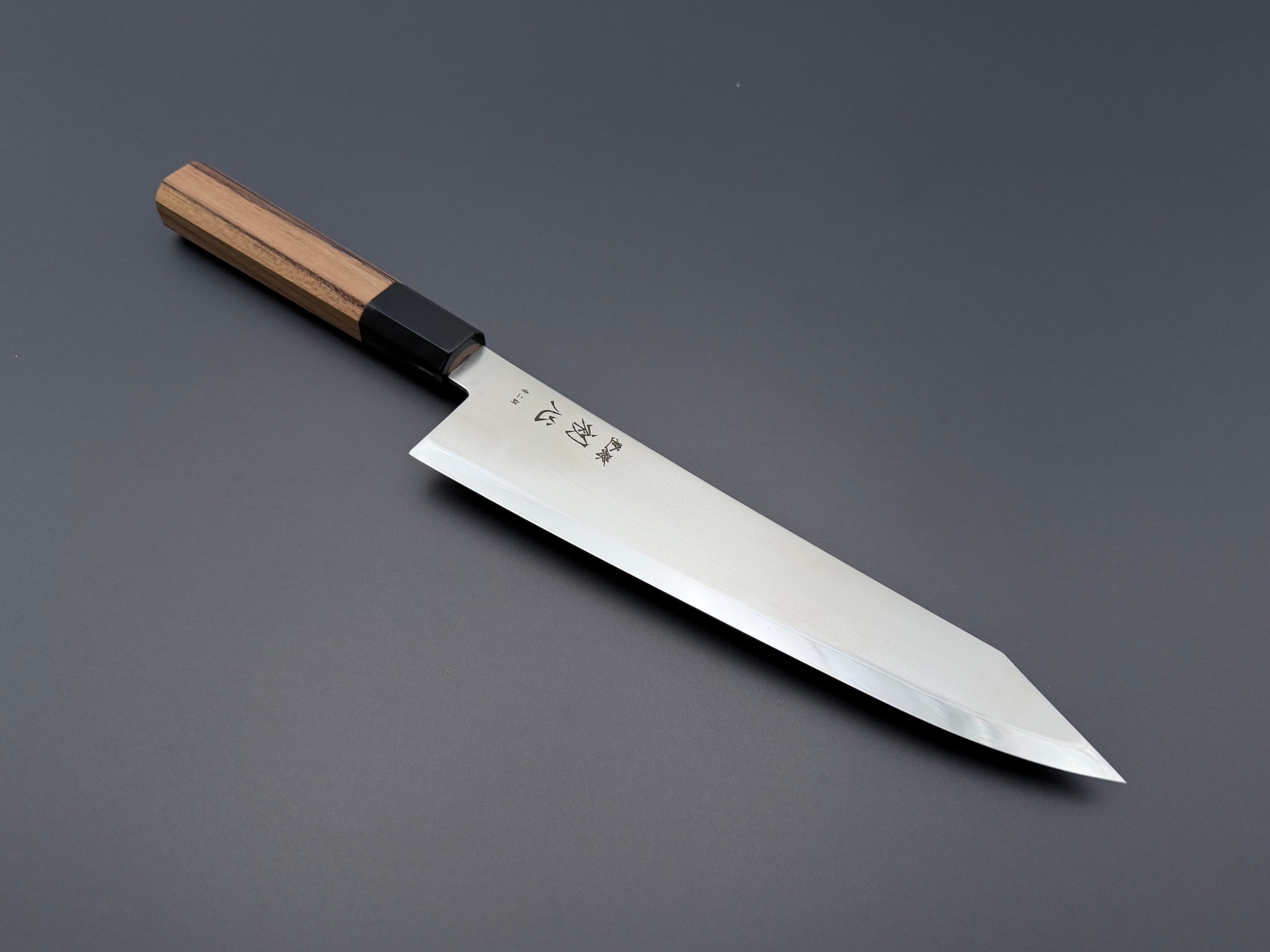 Hatsukokoro Kaijin Blue #2 Kiritsuke Gyuto 210mm