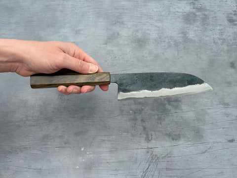 Hatsukokoro Sumi Blue #2 Santoku