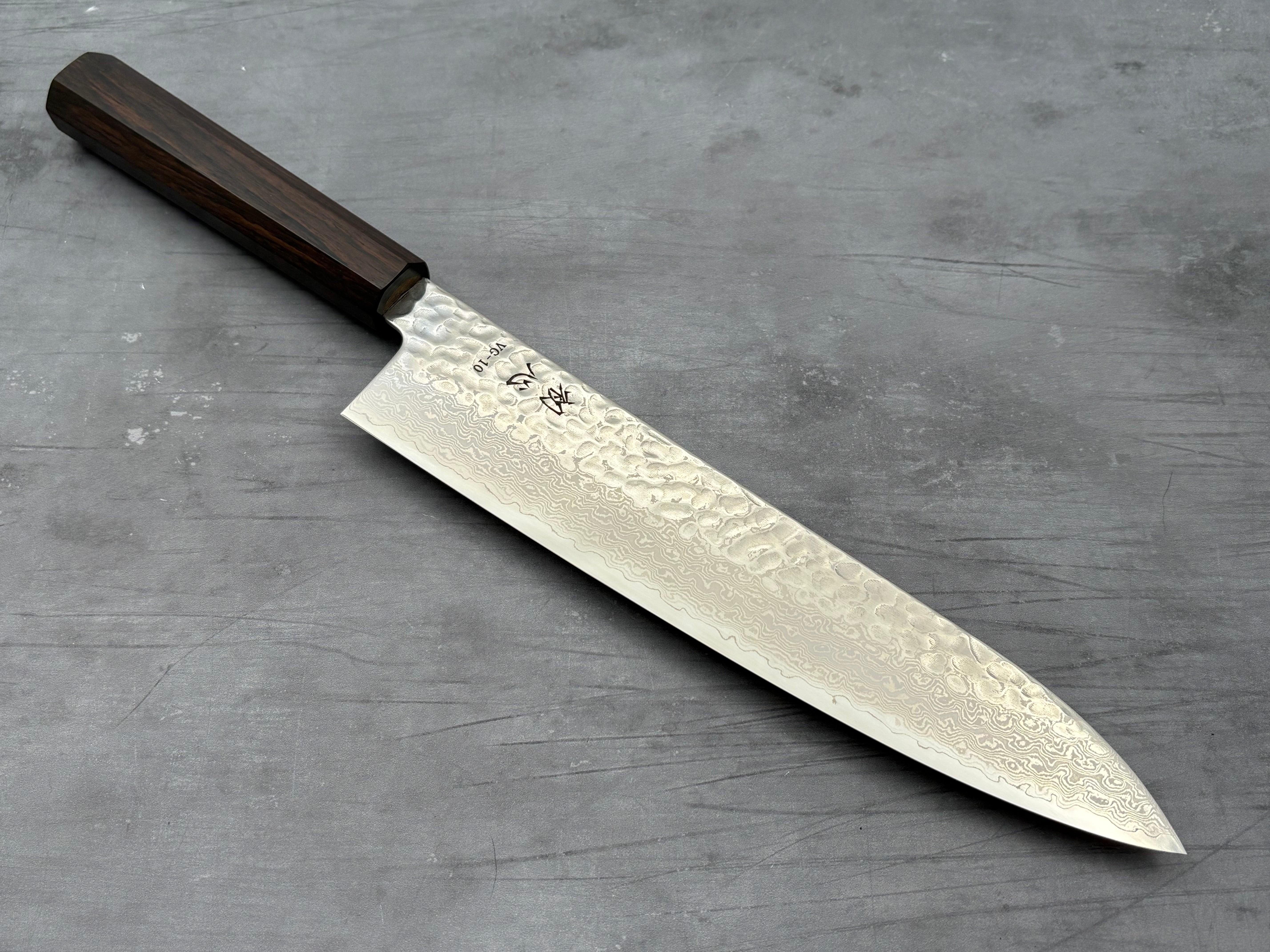 Hatsukokoro Hayabusa VG10 Tsuchime Gyuto 240mm