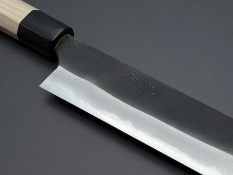 Naoki Mazaki White #2 Kurouchi Sujihiki 300mm