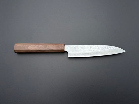 Makoto Kurosaki VG7 Damascus Tsuchime Petty 135mm