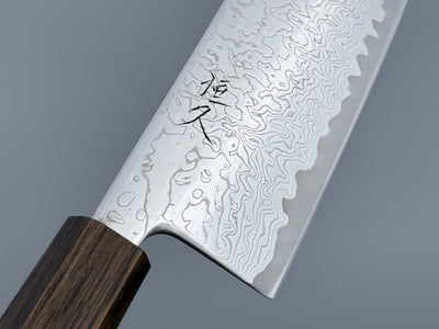 Tsunehisa VG10 Nickel Damascus Nakiri
