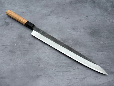 Hatsukokoro Blue #2 Kurouchi Yanagiba 330mm