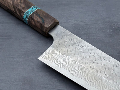 Nigara Hamono SG STRIX Damascus Gyuto 210mm x Letshandlethis