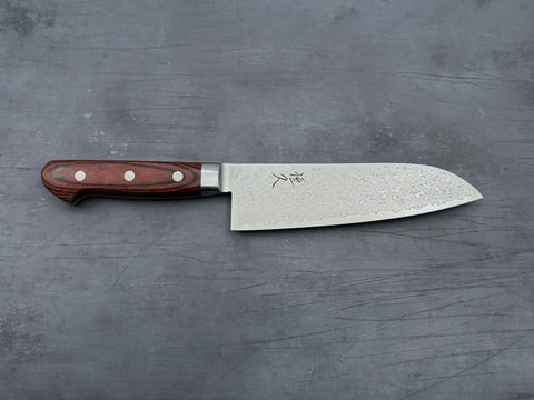 Tsunehisa ZA18 Damascus Santoku