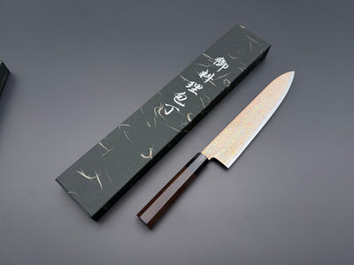 Hatsukokoro Hinotori V-Toku2 Rainbow Damascus Gyuto 240mm