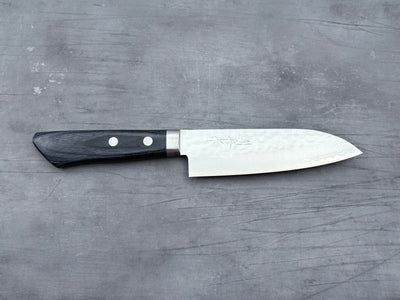 Masutani Hamono V10 Tsuchime Damascus Ko-Santoku