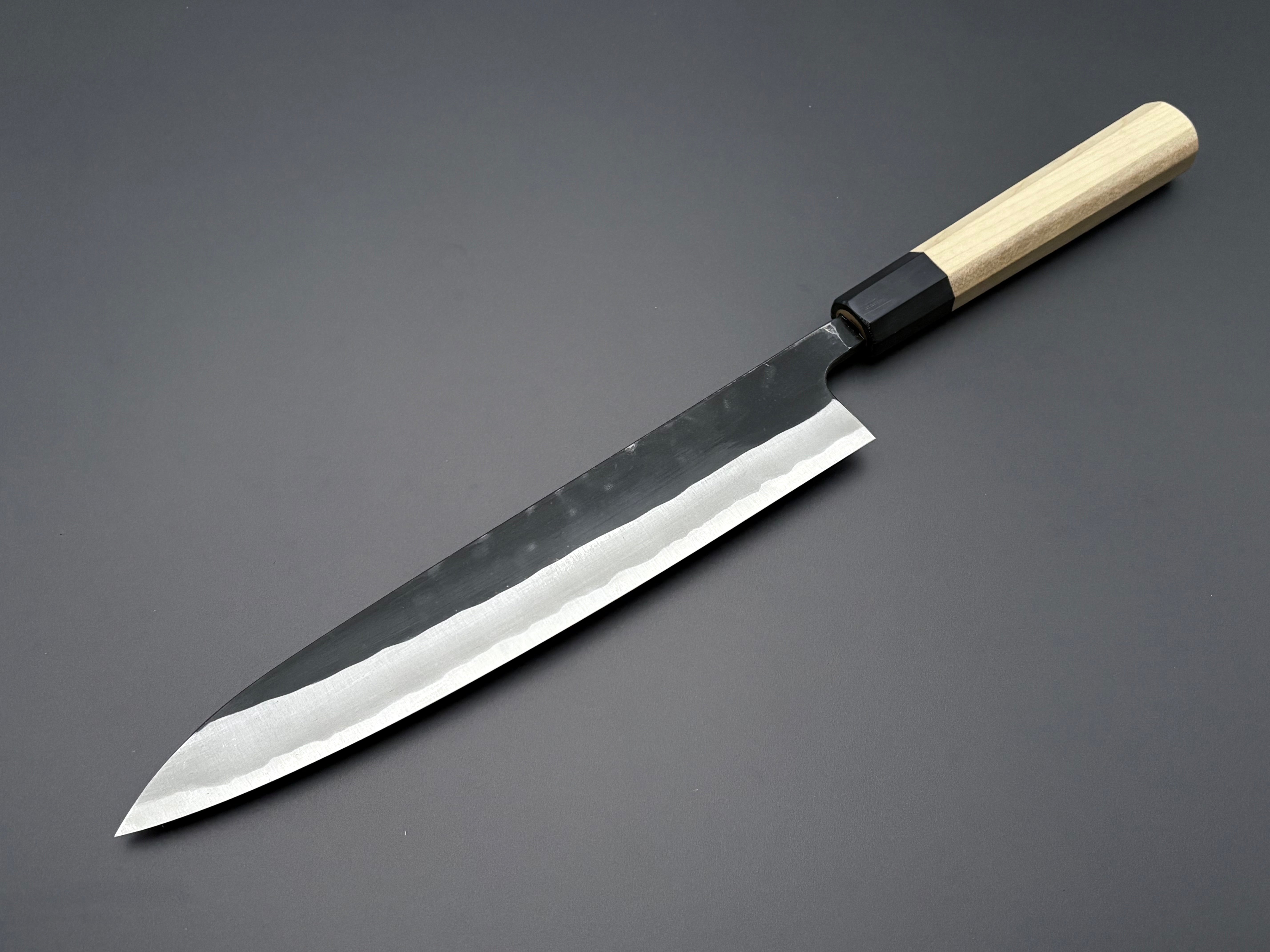 Nakamura Hamono Kaishin White #2 Kurouchi Sujihiki 240mm