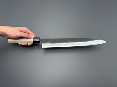 Naoki Mazaki White #2 Kurouchi Sujihiki 300mm