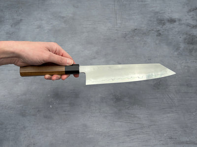 Tetsujin Hamono Saku Silver 3 Kasumi Kiritsuke Gyuto 240mm