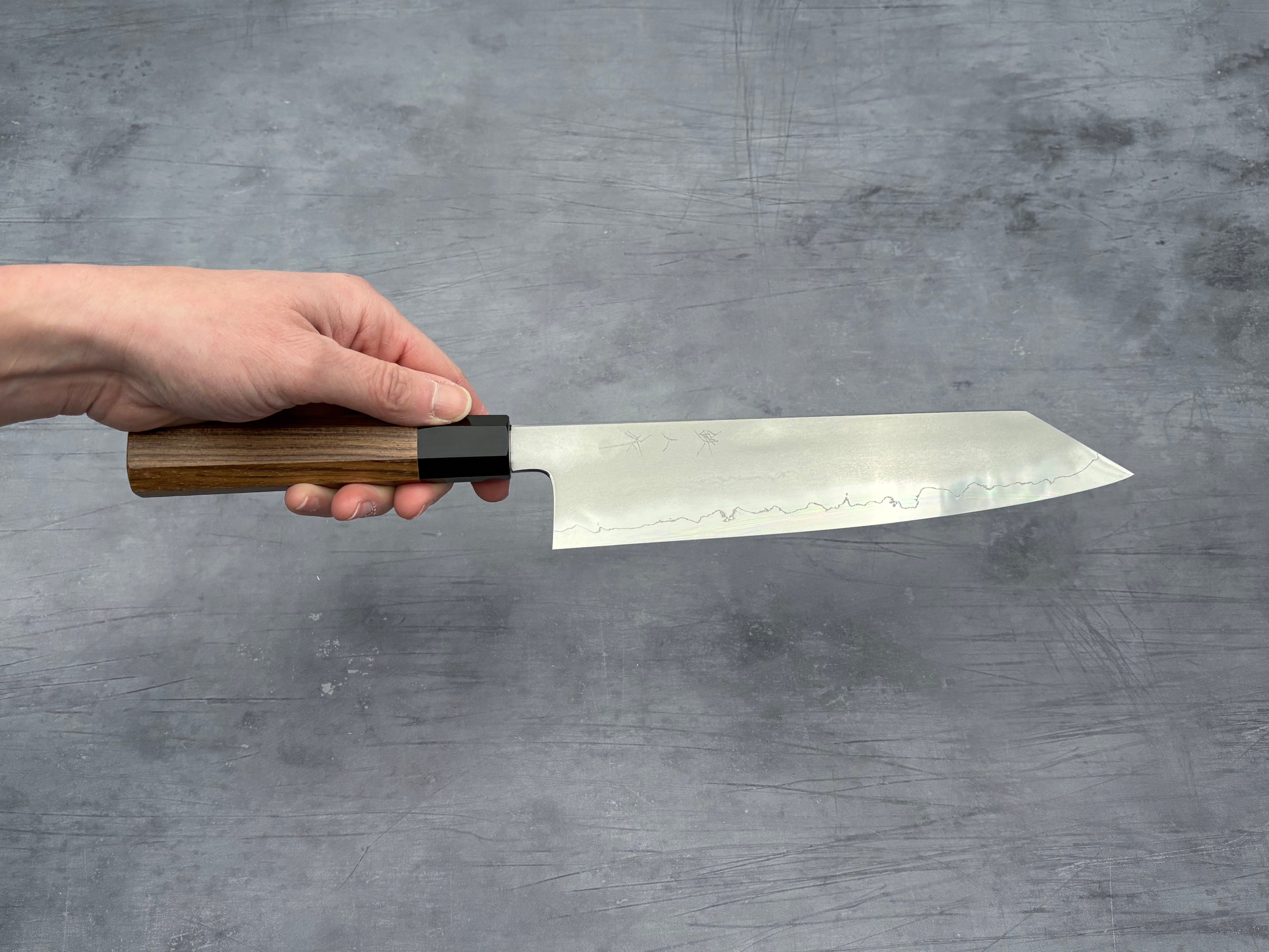 Tetsujin Hamono Saku Silver 3 Kasumi Kiritsuke Gyuto 240mm