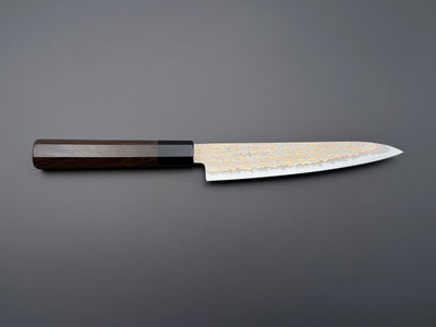 Hatsukokoro Hinotori V-Toku2 Rainbow Damascus Petty 150mm