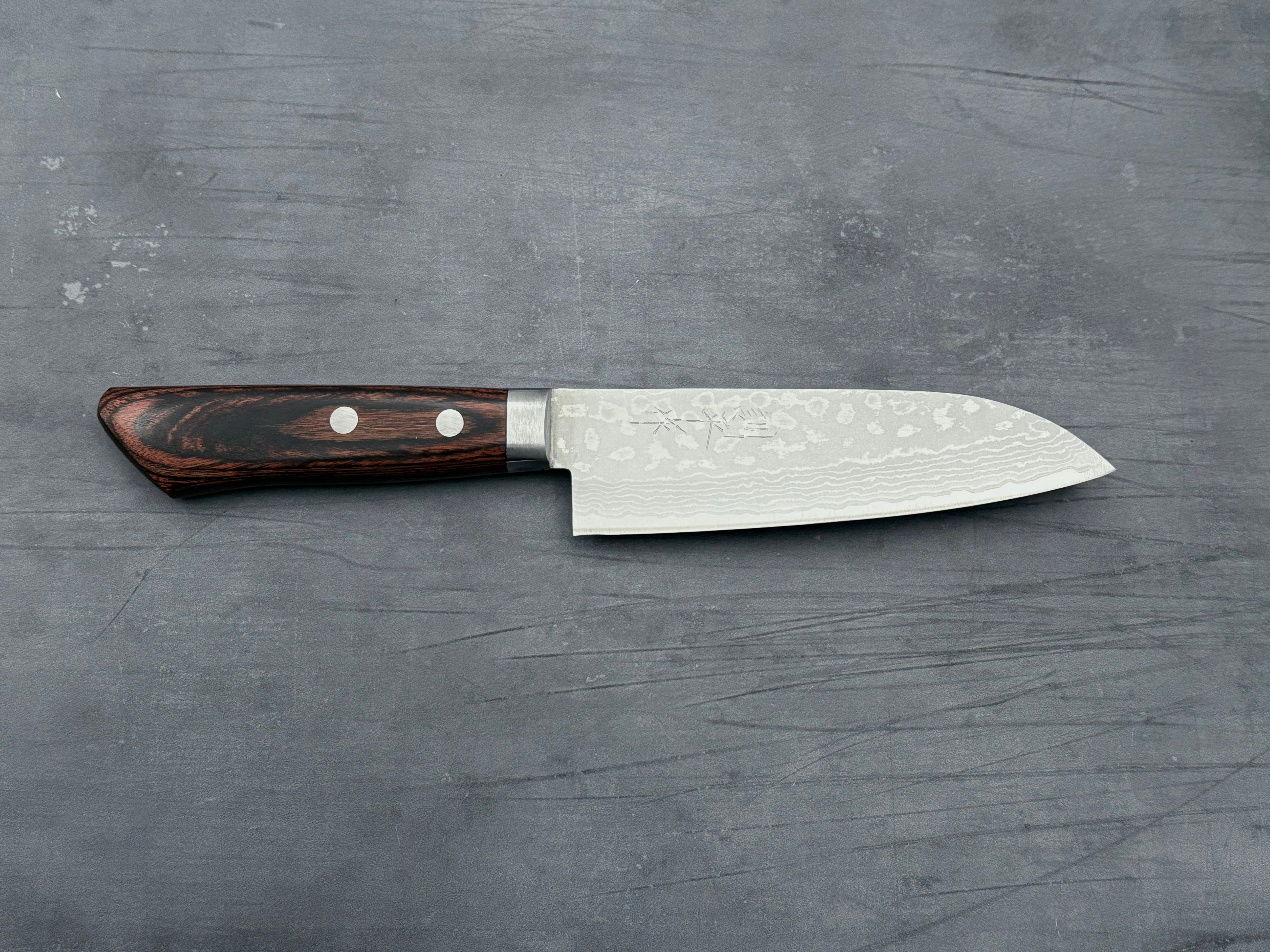 Masutani Hamono V10 Damascus Ko-Santoku
