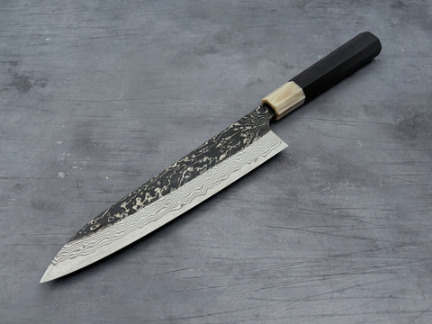 Hatsukokoro SLD Kurouchi Blast Gyuto 240mm