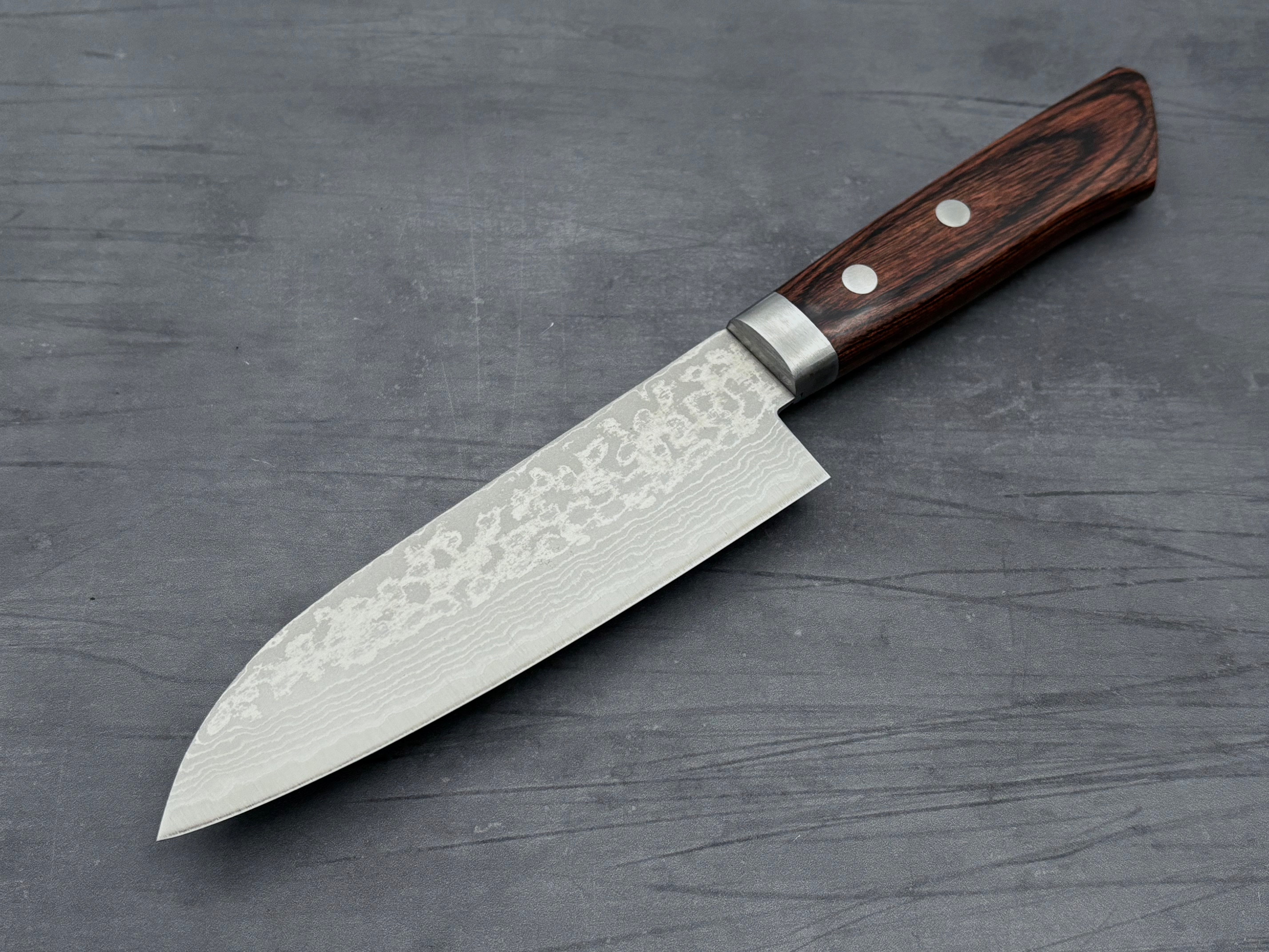 Masutani Hamono V10 Damascus Ko-Santoku