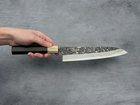 Hatsukokoro SLD Kurouchi Blast Gyuto 240mm