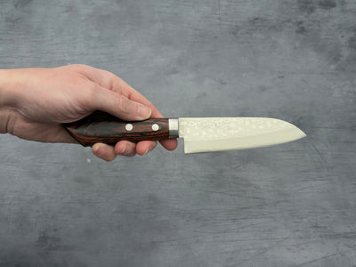 Masutani Hamono V10 Damascus Ko-Santoku