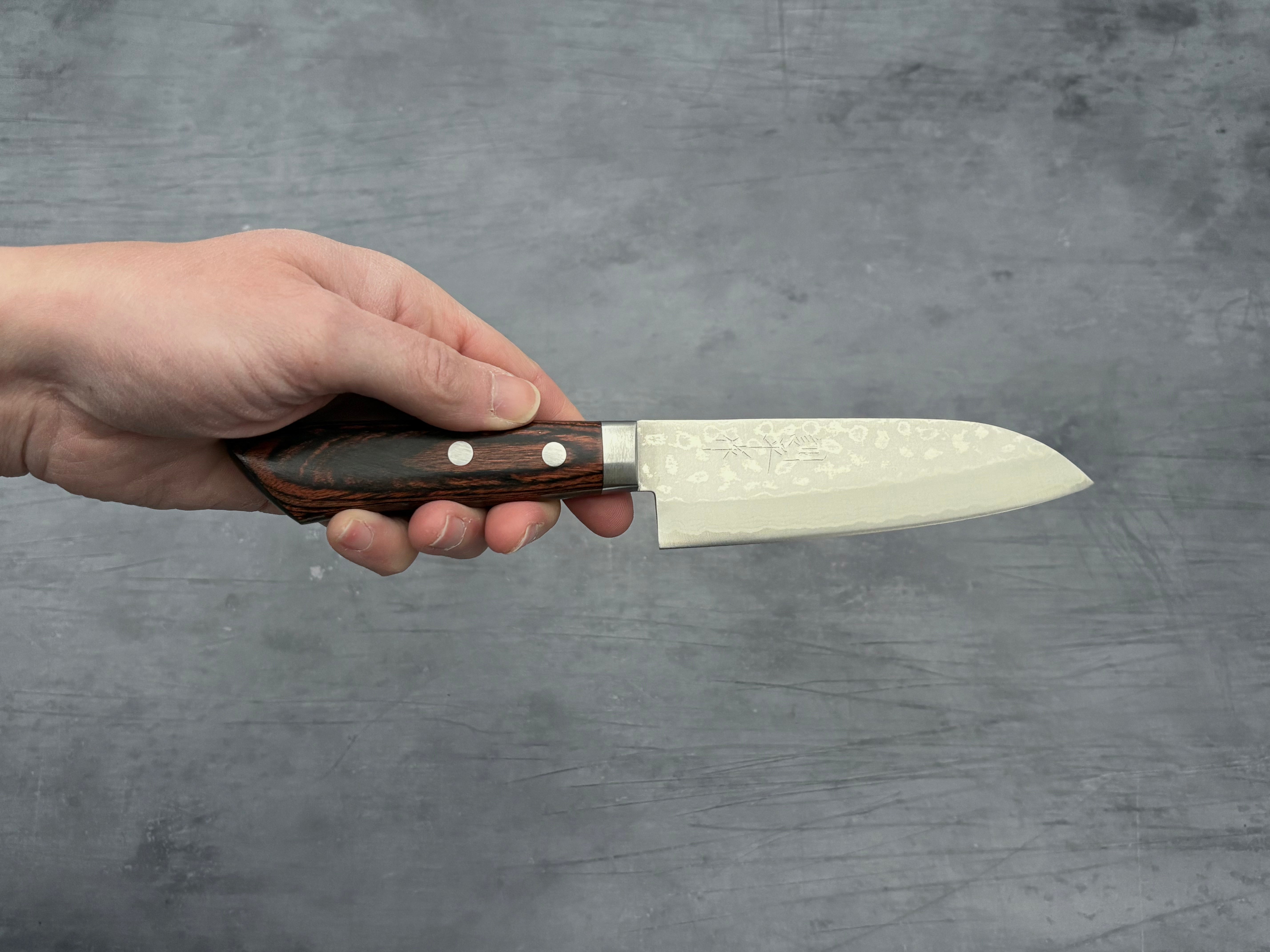 Masutani Hamono V10 Damascus Ko-Santoku