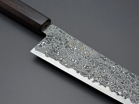 Hatsukokoro Ryuhyo SG2 Damascus Kiritsuke Gyuto 210mm