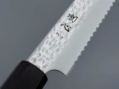 Hatsukokoro Hayabusa VG10 Tsuchime Bread Knife 210mm
