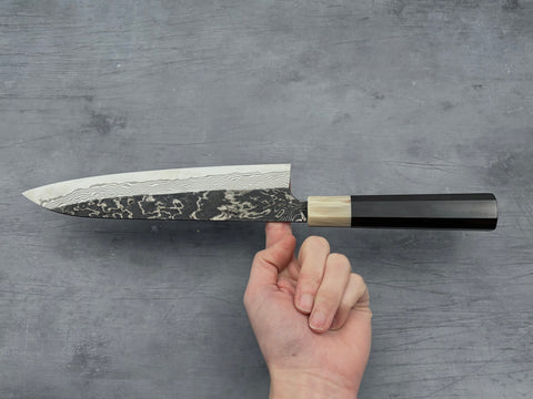 Hatsukokoro SLD Kurouchi Blast Gyuto 240mm