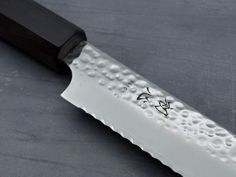 Hatsukokoro Hayabusa VG10 Tsuchime Bread Knife 210mm