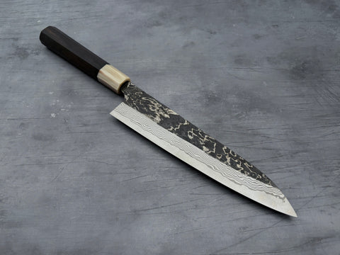 Hatsukokoro SLD Kurouchi Blast Gyuto 240mm