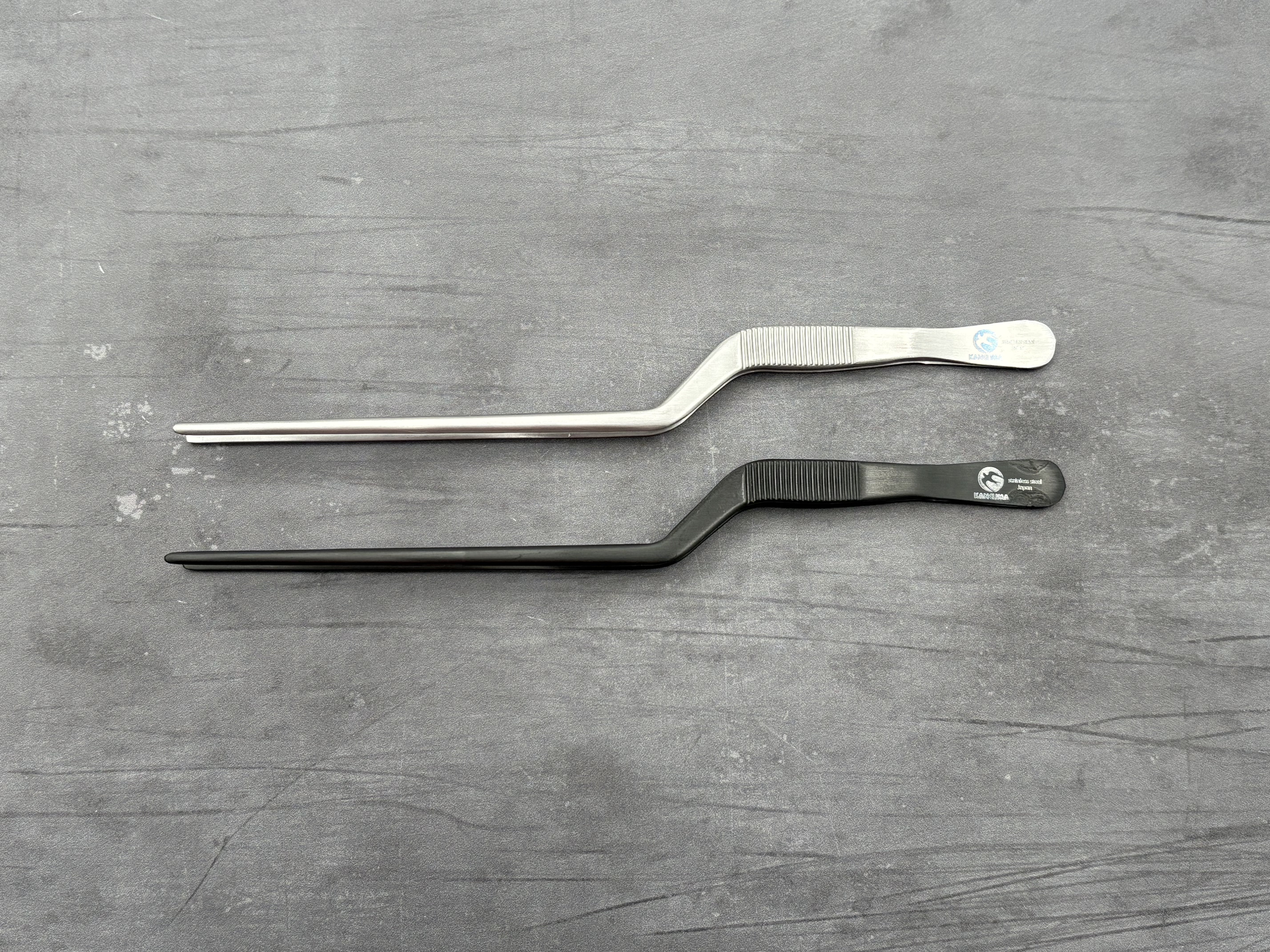 Double Cranked Plating Tweezers - 20cm
