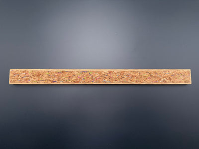 SECOND - Handmade Oak & Rainbow Cork Magnetic Knife Rack (60cm)