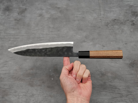 Shiro Kamo AS Kurouchi Gyuto 210mm